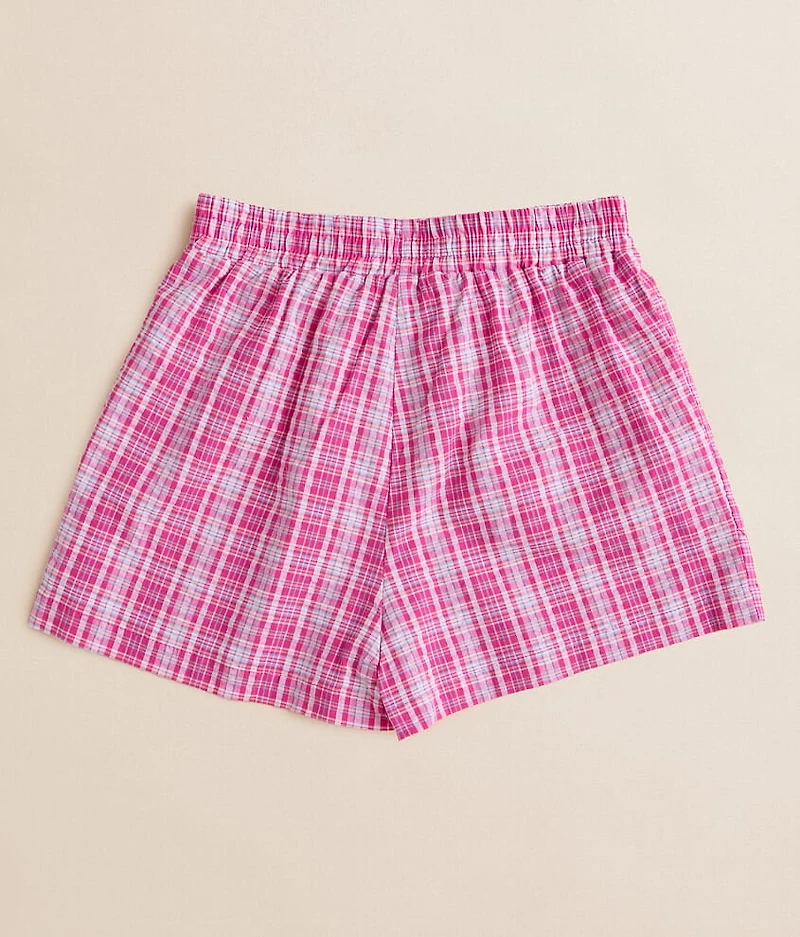 Girls - Plaid Boxer Short
