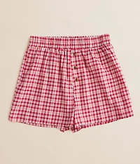 Girls - Plaid Boxer Short
