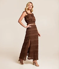 Lace Midi Skirt