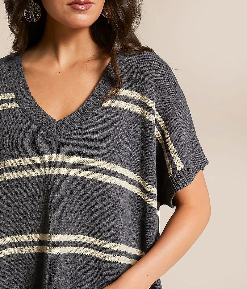 Striped Dolman Sweater