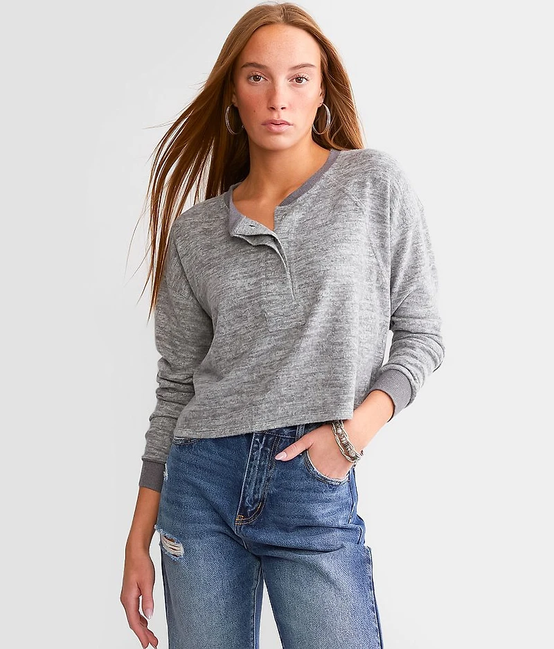 Brushed Henley