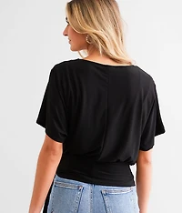 Surplice Dolamn Top