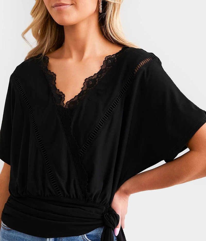 Surplice Dolamn Top