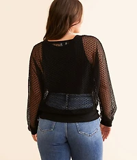 Open Stitch Top