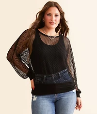 Open Stitch Top