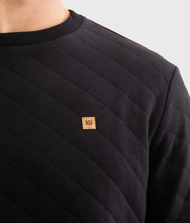 Quilted Pullover