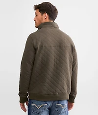 Quilted Quarter Snap Pullover