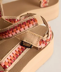 Universal Tessera Flatform Sandal