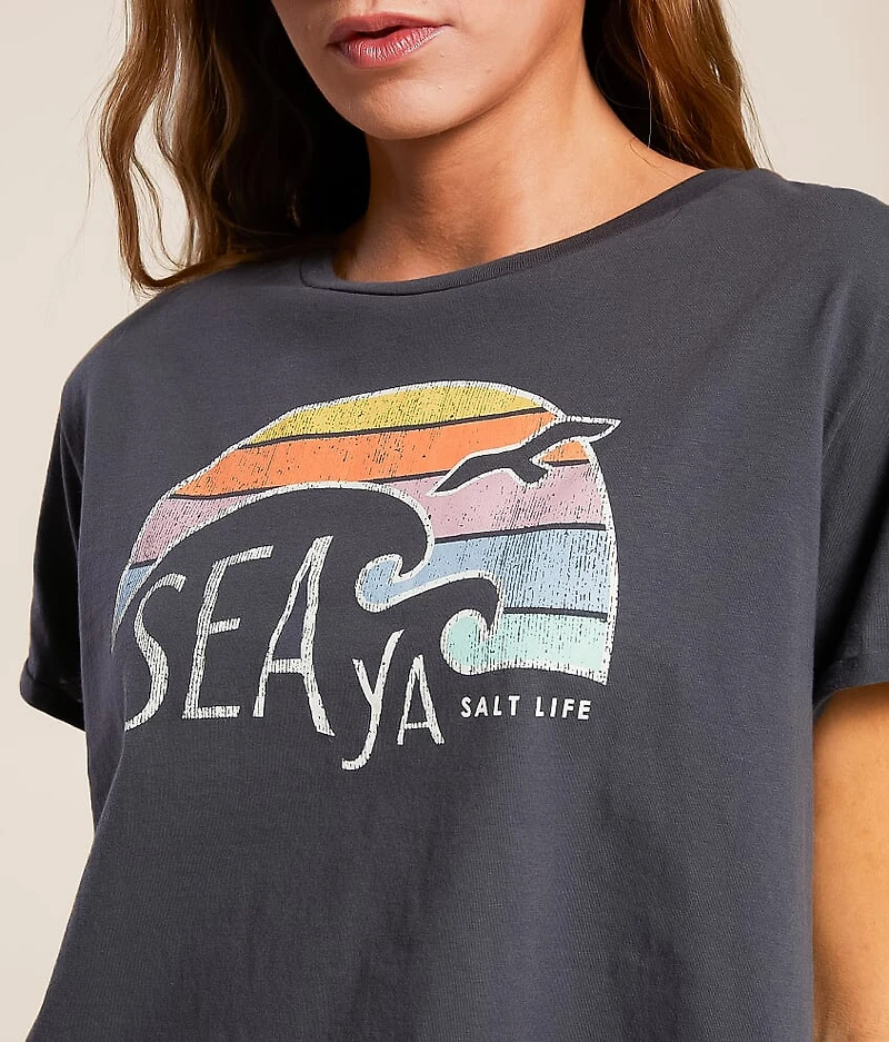 Sea Ya Cropped T-Shirt