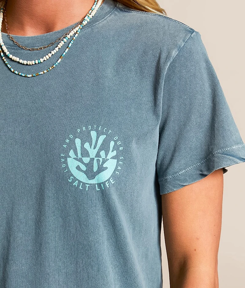 Coral Love Boyfriend T-Shirt