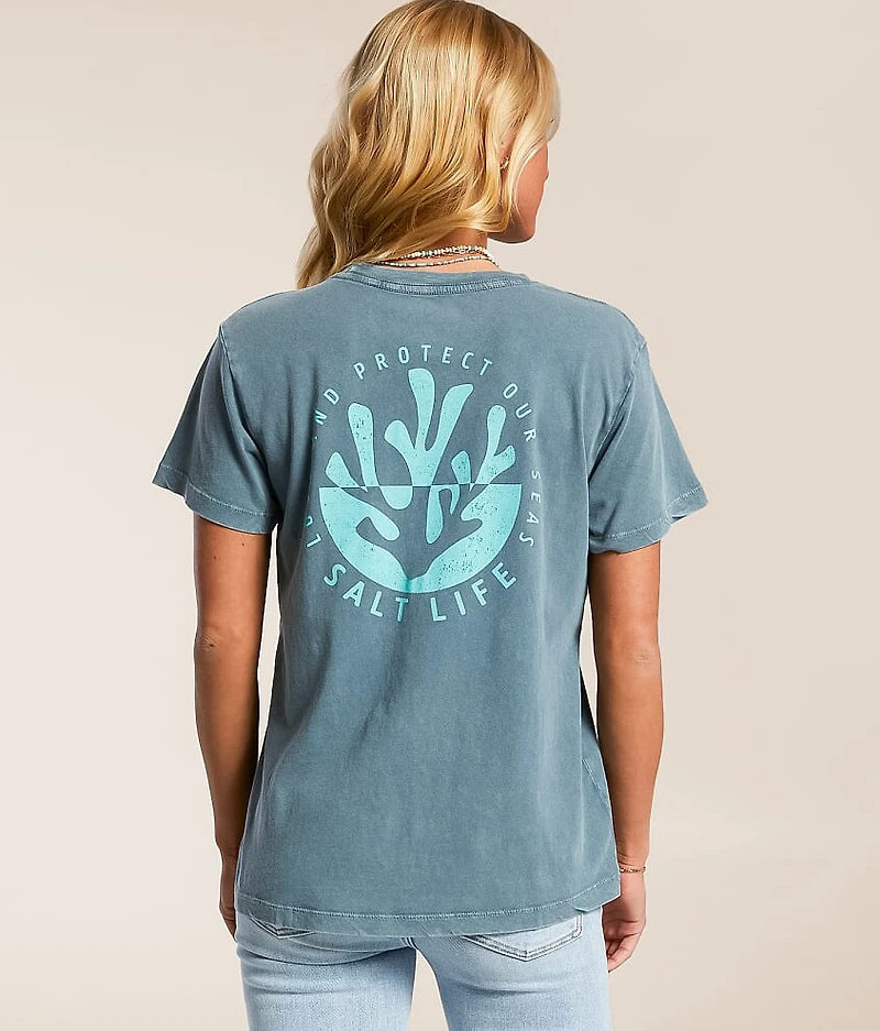 Coral Love Boyfriend T-Shirt