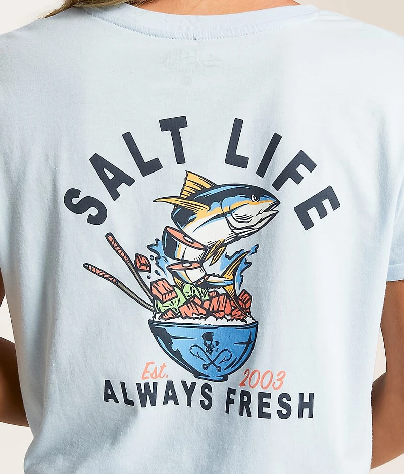 Served Fresh Cropped T-Shirt