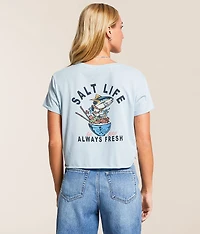 Served Fresh Cropped T-Shirt