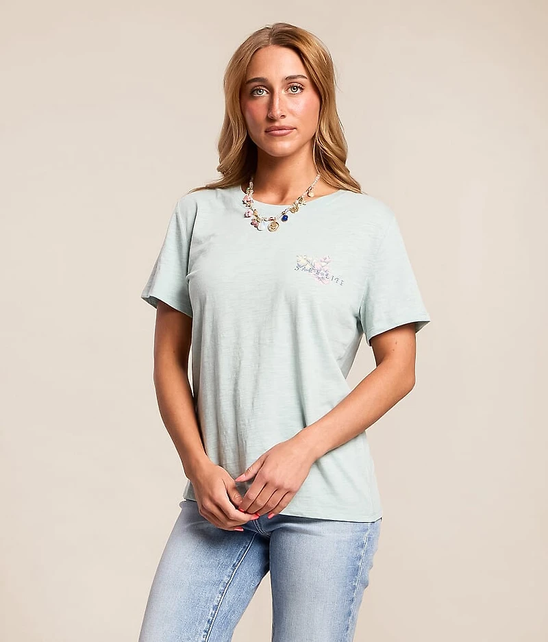 Floral Turtle T-Shirt