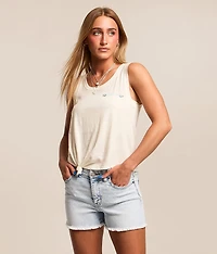 Aquarium Front Tie Tank Top