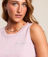 Conch Shell Cropped Tank Top