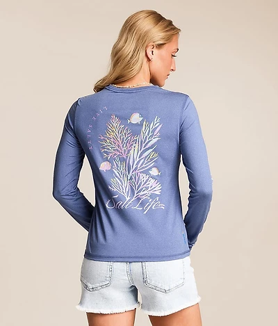 Colorful Coral Reef Performance T-Shirt