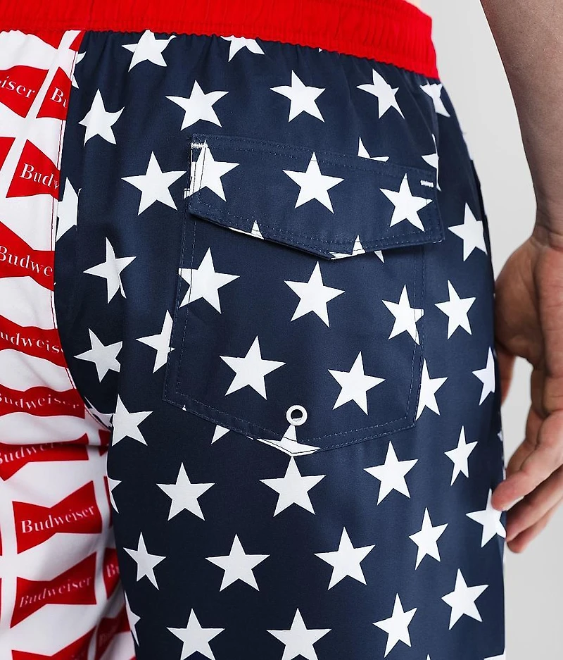 Budweiser® Stretch Swim Trunks