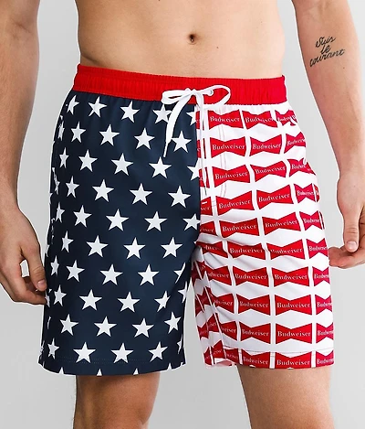 Budweiser® Stretch Swim Trunks