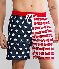 Budweiser® Stretch Swim Trunks