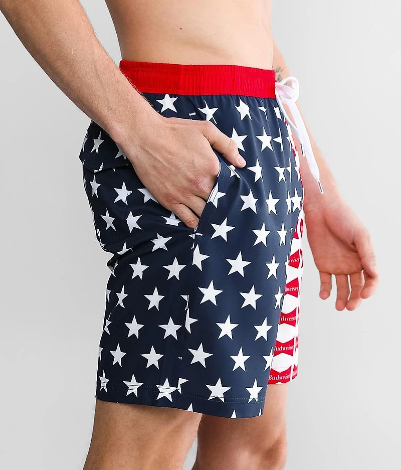 Budweiser® Stretch Swim Trunks