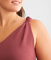 Knotted Strap Tank Top