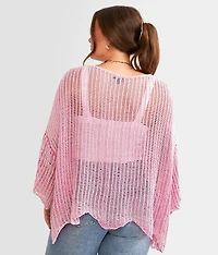Oversized Boxy Washed Sweater