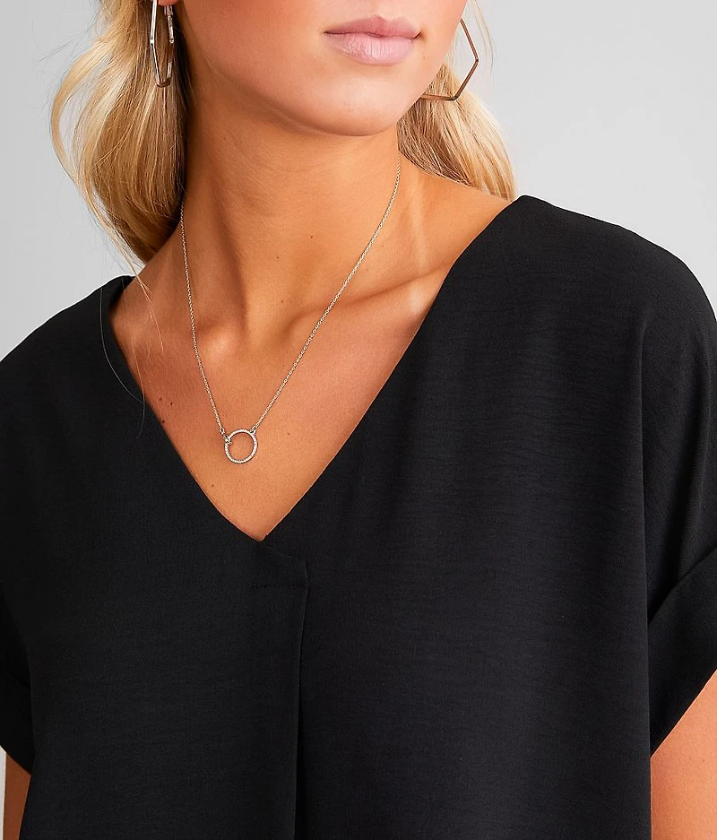 Woven Dolman Top