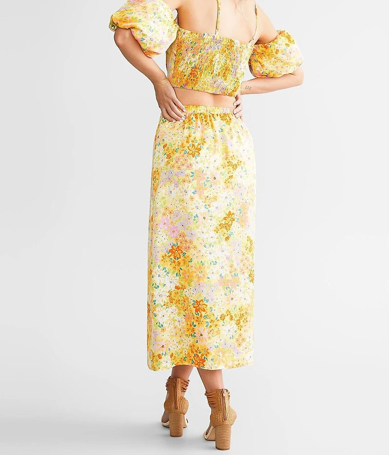 Split Midi Skirt