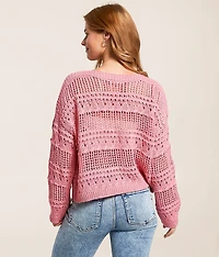 Pointelle Sweater