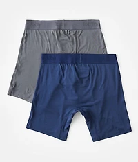 2 Pack Second Skin Stretch Boxer Briefs