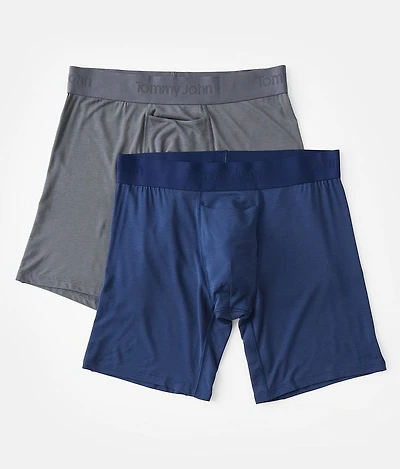 2 Pack Second Skin Stretch Boxer Briefs