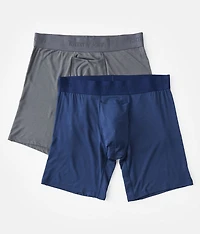 2 Pack Second Skin Stretch Boxer Briefs