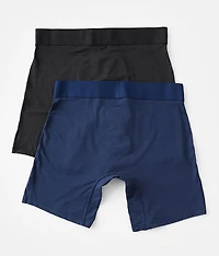 2 Pack Cool Cotton Stretch Boxer Briefs