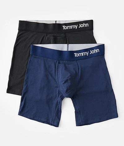 2 Pack Cool Cotton Stretch Boxer Briefs