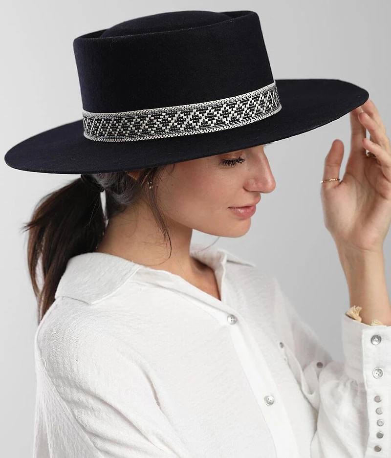 Banded Panama Hat