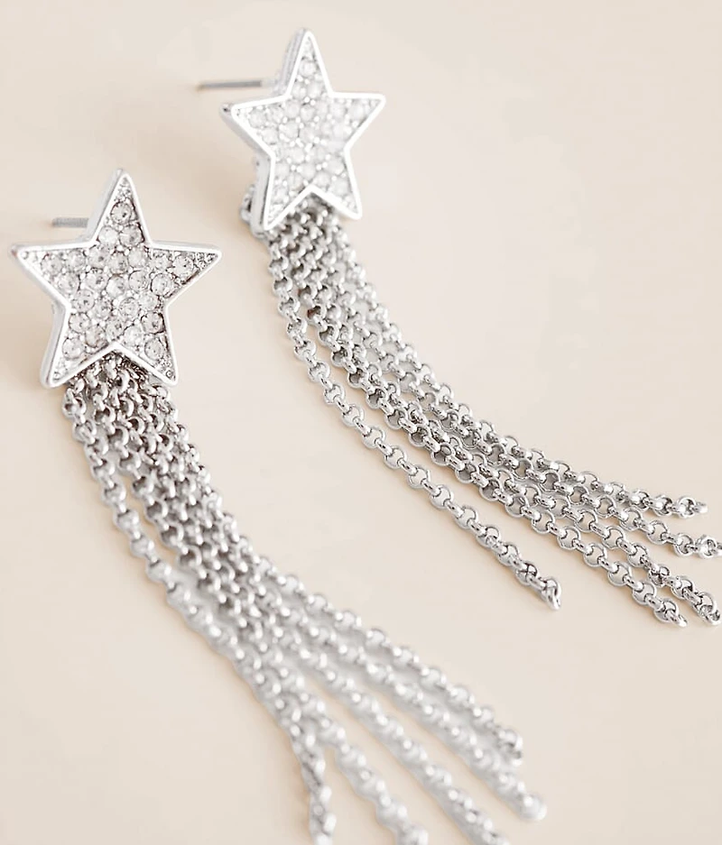 Star Fringe Earring