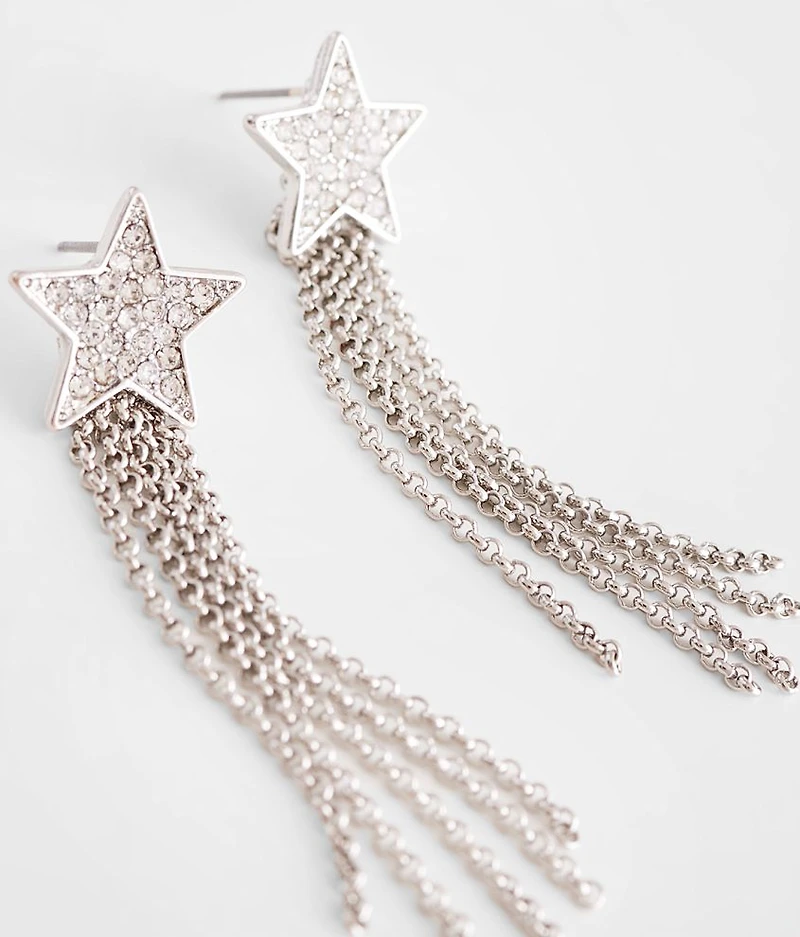 Star Fringe Earring
