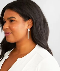 Star Fringe Earring