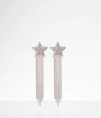 Star Fringe Earring