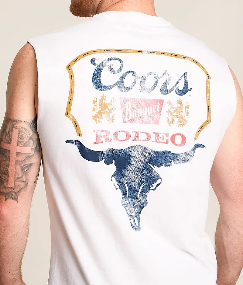 Coors Longhorn Rodeo Tank Top