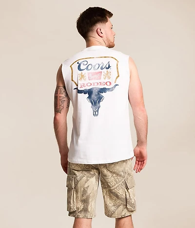 Coors Longhorn Rodeo Tank Top