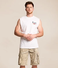 Coors Longhorn Rodeo Tank Top