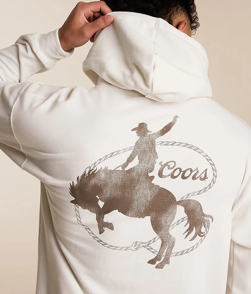 Coors Bucking Cowboy Hooded Sweatshirt