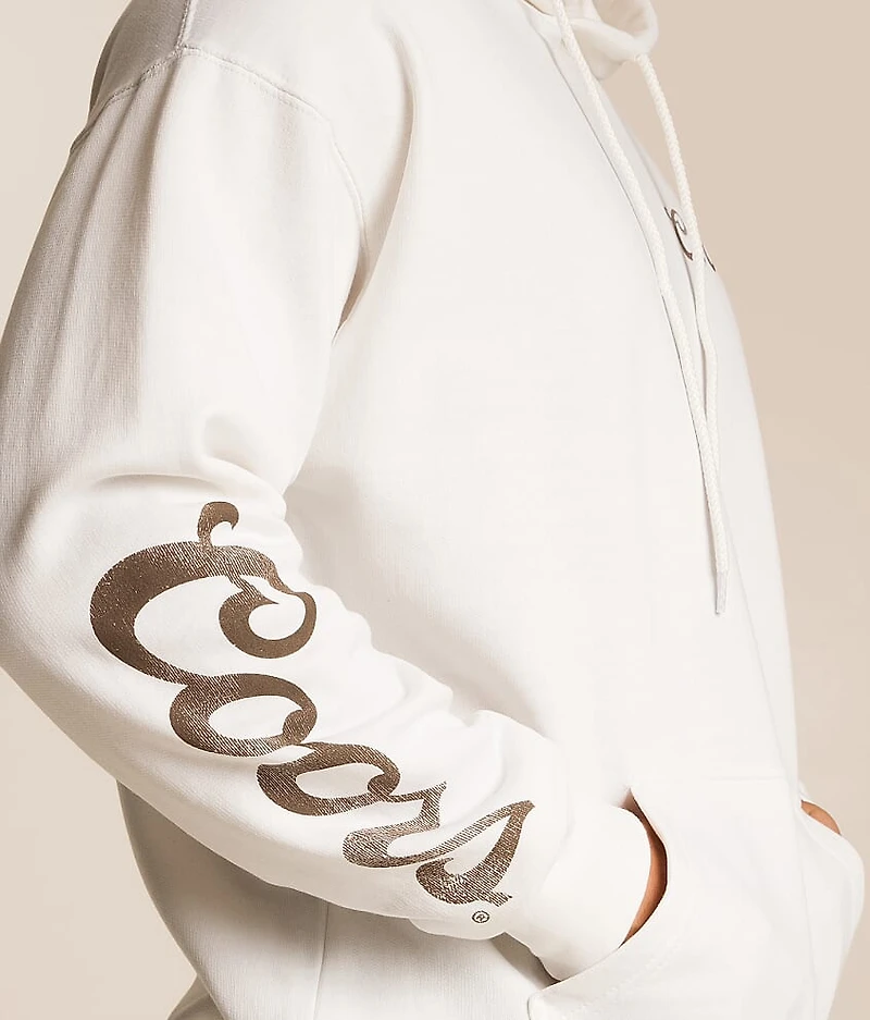 Coors Bucking Cowboy Hooded Sweatshirt