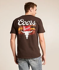 Coors Banquet Sunset Longhorn T-Shirt