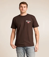 Coors Banquet Sunset Longhorn T-Shirt