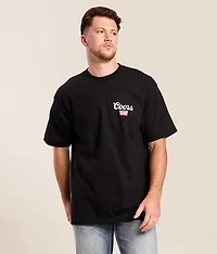 Coors Banquet Sunset Longhorn T-Shirt