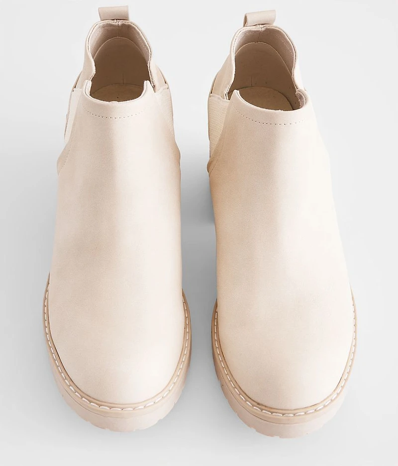 B-52 Faux Leather Ankle Boot