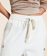 Cropped Wide Leg Pant